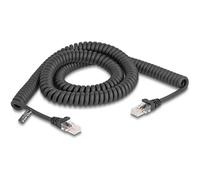Delock 87994 RJ45 Cavo di rete, cavo patch CAT 5e 3.00 m Nero 1 pz.