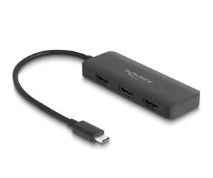 DeLOCK 88040 hub di interfaccia Nero