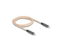 DELOCK 88288 - Cavo di sincronizzazione e ricarica, spina USB-C, RGB, 100 W, 1,