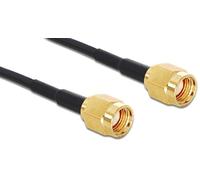 DeLOCK 88475 cavo di interfaccia e adattatore RP-SMA Oro, Nero