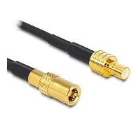 Delock 88732 Cavo coassiale 0,5 m SMB RG-174 Nero