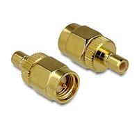 DeLOCK 88830 Cavo di interfaccia e Adattatore SMA SMB Oro