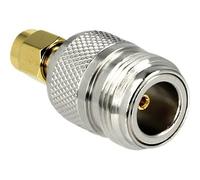 Delock 88837 SMA Nichel Ottone Oro Ottone 16 mm 34 mm Adapter N Jack > SMA Plug