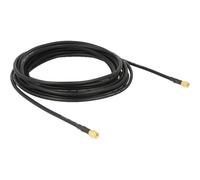 Delock 88891 5 m LMR195 LMR195 LMR195 Nero Cavo antenna SMA maschio per SMA