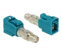 Delock 88926 FAKRA Z SMA Blu Adattatore FAKRA Z femmina > SMA femmina