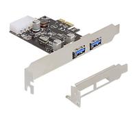 Delock 89243 PCIe USB 3.2 Gen 1 (3.1 Gen 1) Maschio PCI 2.0 Argento Renesas