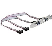 DELOCK 89268 ADAPTADOR DE CABLE 2X SERIAL DB9 2X COM