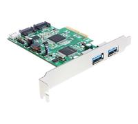 Delock 89359 PCI USB 3.2 Gen 1 (3.1 Gen 1) 6 Gbit/s Windows 7 Home Basic Windows