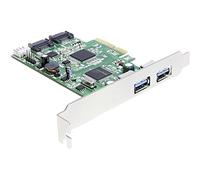 DELOCK 89359 TARJETA PCI Express - 2X USB 3.0, 2X SATA,