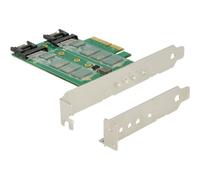 DeLOCK 89518 scheda di interfaccia e adattatore Interno M.2, SATA