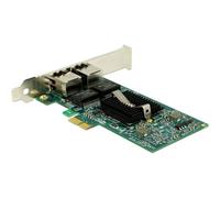 Scheda Delock PCI Express X1 per 2x RJ45 Gigabit LAN I82576