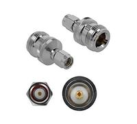 DeLOCK 89985 Adattatore di cavo RP-SMA Nichel - Adattatore per cavo (RP-SMA, Male connector/Female connector, Nickel)