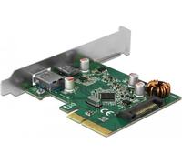 DeLOCK 90299 scheda di interfaccia e adattatore Interno USB 3.2 Gen 1 3.1 Gen 1 (Delock PCIe x4 / 1x USB Type-C USB3.2 Gen2 1x NEW