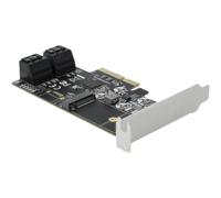 Delock 90396 PCIe M.2,SATA Nero Verde Grigio 6 Gbit/s SATA Scheda PCI Express x4