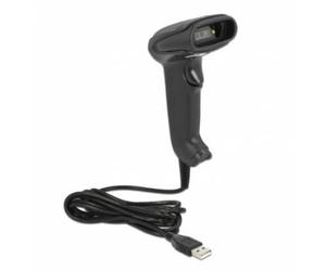 DeLOCK 90557 lettore di codici a barre Lettore di codici a barre portatile 1D/2D LED Nero