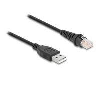 Delock 90611 Cavo USB USB 2.0 Spina USB-A, RJ50 2.00 m Nero