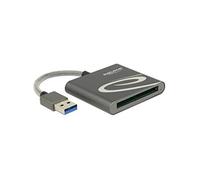 DeLOCK 91525 Lettore di schede Grigio USB 3.0