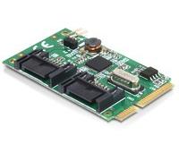 Delock 95233 Mini PCI Express SATA Asmedia ASM1061 6 Gbit/s Windows