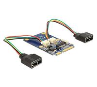 DELOCK 95242 - Mini PCIe > 2x USB 2.0 A