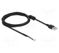 Cavi per fotocamere DELOCK Cavo di collegamento USB 2.0 per moduli telecamera da 4 pin V6 da 1,5 m