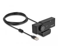 DeLOCK 96400 Webcam da 8 MP 3840 x 2160 pixel USB 2.0 Nero - Nouvo