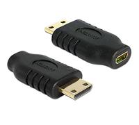 DELOCK ADAPTADOR HDMI CON ETHERNET - MINI C MACHO MICRO D HEMBRA