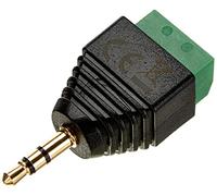 DELOCK ADAPTADOR JACK 3.5 A 3Pin NEGRO 65419
