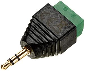 DELOCK ADAPTADOR JACK 3.5 A 3Pin NEGRO 65419