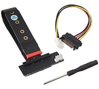 DELOCK ADAPTADOR M.2 KEY M A U.2 SFF-8639 NVME EN ÁNGULO CON CABLE DE 20 CM