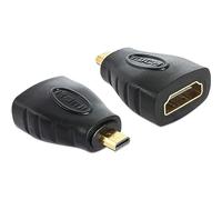DELOCK ADAPTADOR MICRO HDMI - HDMI M/H NEGRO