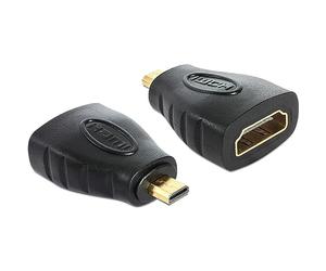 DELOCK ADAPTADOR MICRO HDMI - HDMI M/H NEGRO