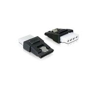 DELOCK ADAPTADOR POWER 4PIN MOLEX HEMBRA SATA POWER 15PIN HEMBRA CON CLIP