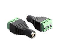 DELOCK ADAPTADOR TERMINALBLOCK JACK 3,5MM HEMBRA 3 PIN