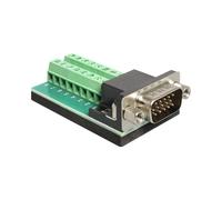 DELOCK ADAPTADOR VGA MACHO TERMINALBLOCK 16 PIN