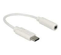 Delock 65913 3.5mm Femmina USB Maschio 0,14 m Bianco L'Adattatore Audio USB