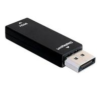 Delock Adapter Displayport HDMI black Adattatore 65258