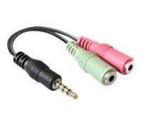 Delock Adapter - Klinkenstecker> 2 x Klinkenbuchse Adattatore 65344