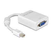 DeLOCK Adapter mini Displayport / VGA FM 0,18 m VGA (D-Sub) Bianco