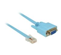 Delock Adapter RS-232 DB9 Buchse> 1 x Seriell RJ45 Stecker Ad 63341