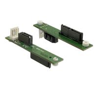 Delock Adapter SATA Slimline > SATA SATA 7-pin SATA 7-pin + Molex 61667
