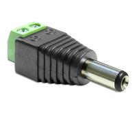 DELOCK Adapter Terminalblock 2Pin -> DC 2,1 x 5,5m NUOVO