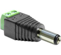 DELOCK Adapter Terminalblock 2pin -> DC 2,5 x 5,5m NUOVO