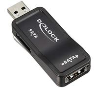 DeLOCK Adapter USB 2.0 / eSATAp + SATA USB 2.0 Scheda di interfaccia e Adattatore