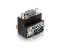 DELOCK 65171 - Adattatore VGA, da maschio VGA a femmina VGA, angolato a destra