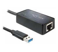 DeLOCK Adaptor USB 3.0 to Gigabyte LAN 10/100/1000 Mb/s