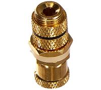 Delock Adattatore audio, morsetto per polo da incasso, anello di colore nero