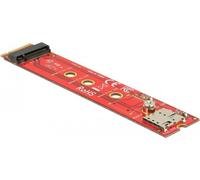 Delock Adattatore connettore M.2 Key B Salvaporta slot M.2 Key B slot Nano SIM