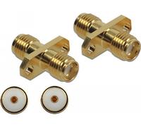 Delock Adattatore da jack SMA a jack SMA per l'installazione a 10 GHz NEW