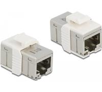 Delock Adattatore da presa RJ45 a presa RJ45 compatta Cat.6A in metallo NEW