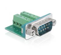 Delock Adattatore DB9 pin Maschio Terminal Block 10 pin